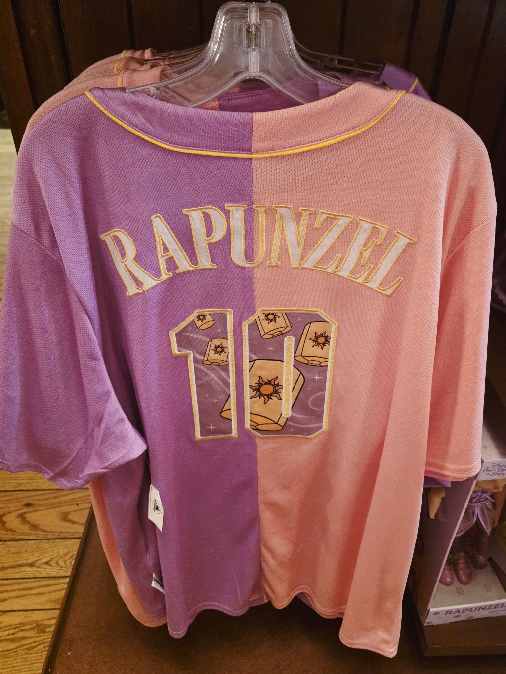 Disney Parks Rapunzel Baseball Jersey